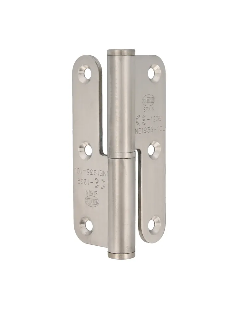 Pernio 422 - 100 mm - Acero inoxidable 18/8 - Mate - Derecha