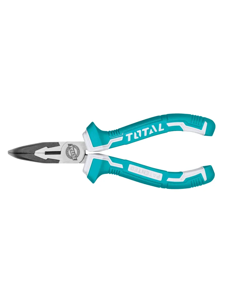 Alicate boca plana curvo THT24616 - 160 mm - Cromo vanadio (Cr-V)