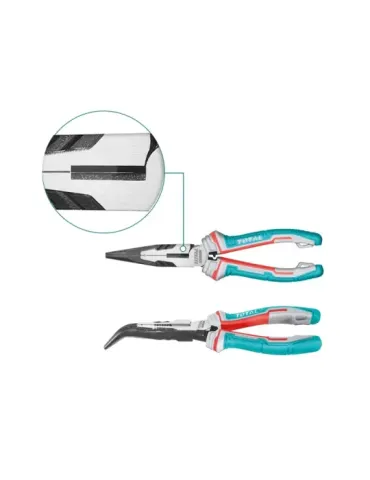 Alicate boca plana curvo THT24816S - 200 mm - Cromo vanadio (Cr-V) 2