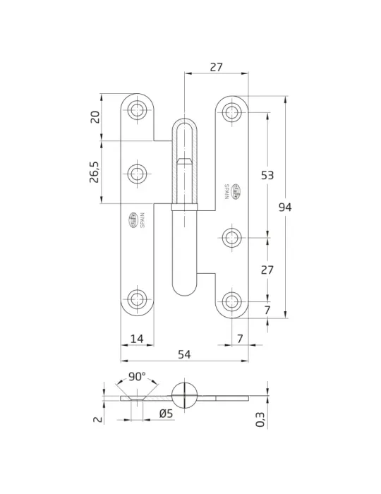 Pernio Mod. 405C
