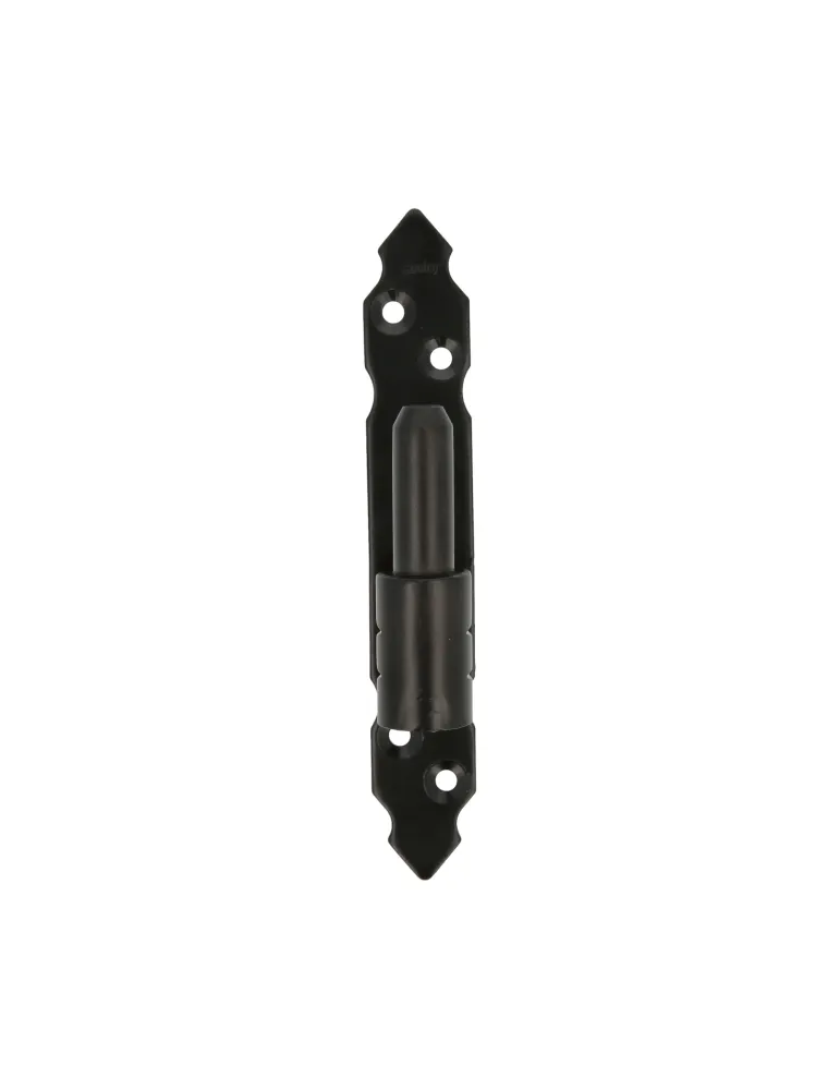 Pernio gótico 8010 - 160 x 25 x 4 mm - Acero - Negro