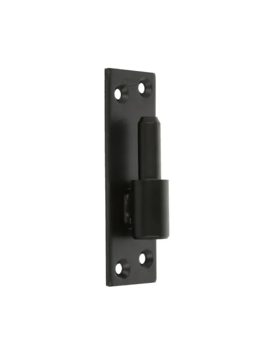 Pernio placa simple 4900 - 130 x 40 x 4 mm - Acero - Negro