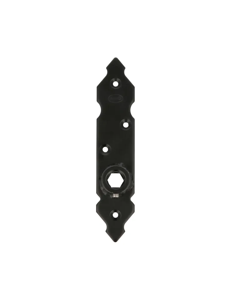 Pernio regulable 8060 - 170 x 35 x 4 mm - Acero - Negro