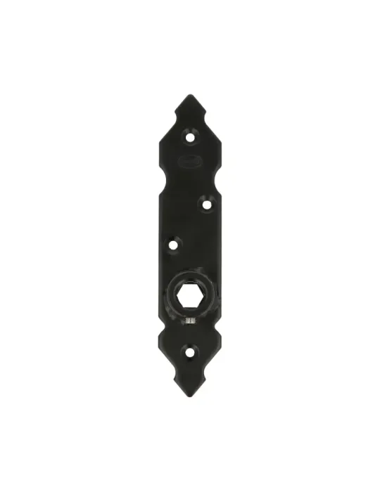 Pernio regulable 8060 - 170 x 35 x 4 mm - Acero - Negro