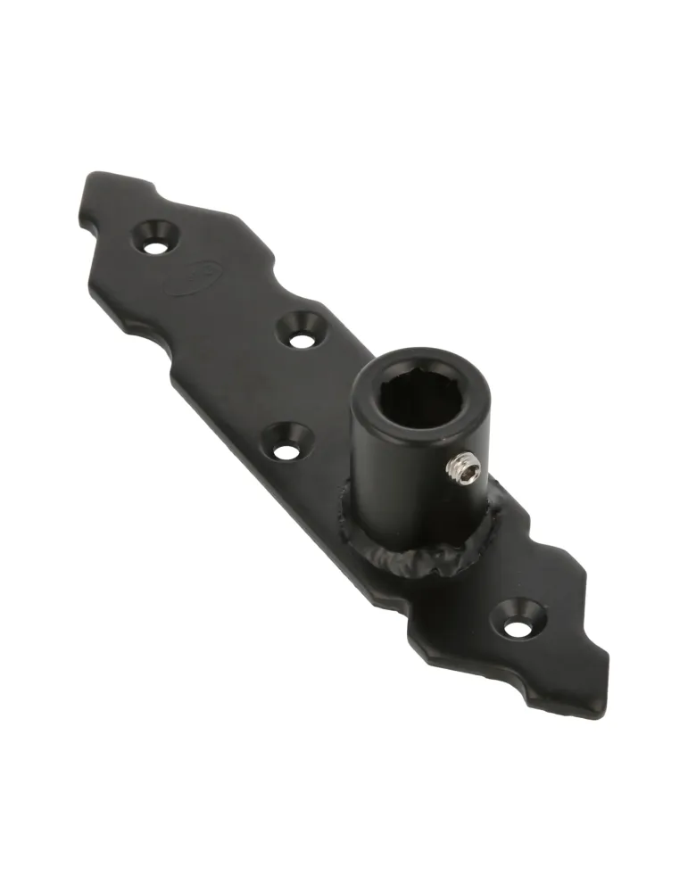 Pernio regulable 8060 - 170 x 35 x 4 mm - Acero - Negro