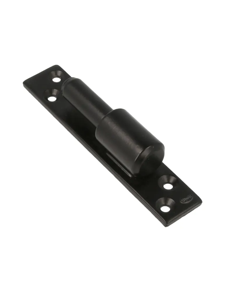 Pernio simple 8000 - 130 x 25 x 4 mm - Acero - Negro