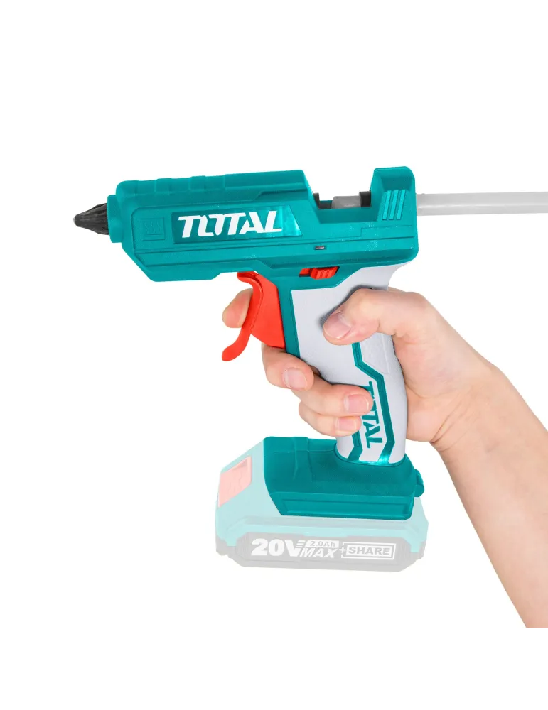 Pistola de pegamento a batería TGGLI2001 - 20 V