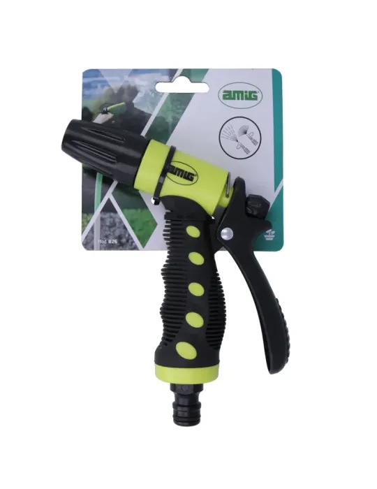 Pistola riego R26 - 150 mm - ABS / goma - Verde pistacho-Negro
