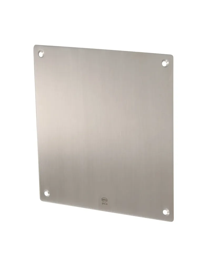Placa 10 - 180 x 180 mm - Acero inoxidable 18/8 - Mate