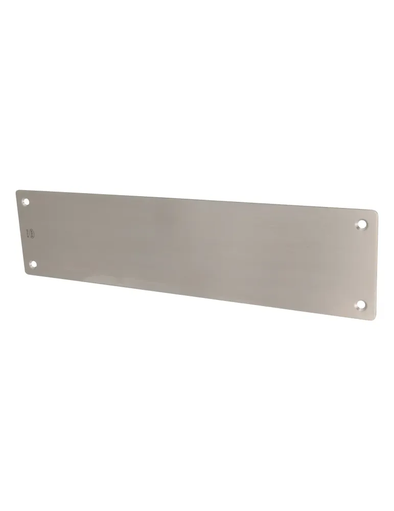 Placa 11 - 300 x 75 mm - Acero inoxidable 18/8 - Mate