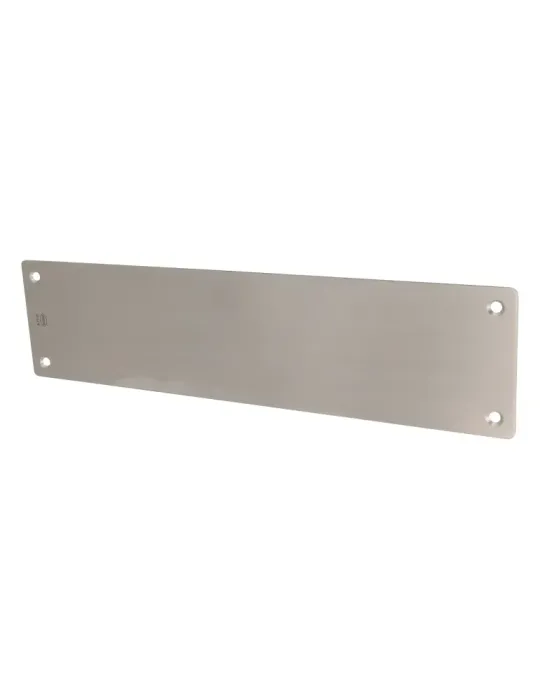 Placa 11 - 300 x 75 mm - Acero inoxidable 18/8 - Mate