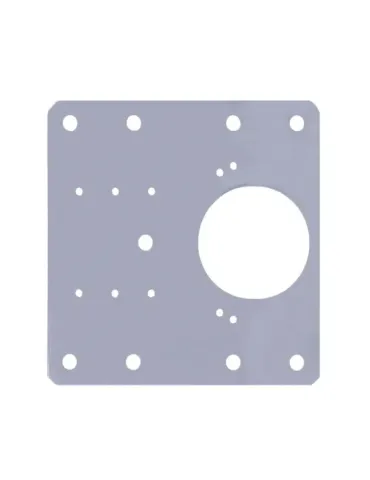Placa de reparación BC01 - 90 x 90 mm - Acero inoxidable - Mate 2