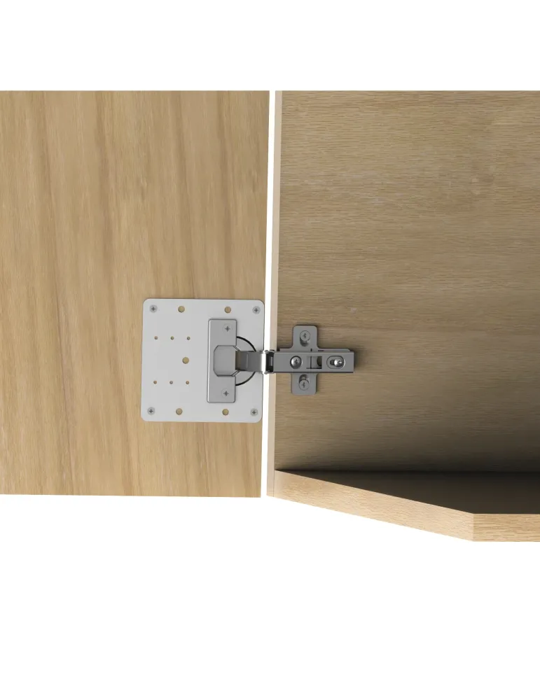 Placa de reparación BC01 - 90 x 90 mm - Acero inoxidable - Mate