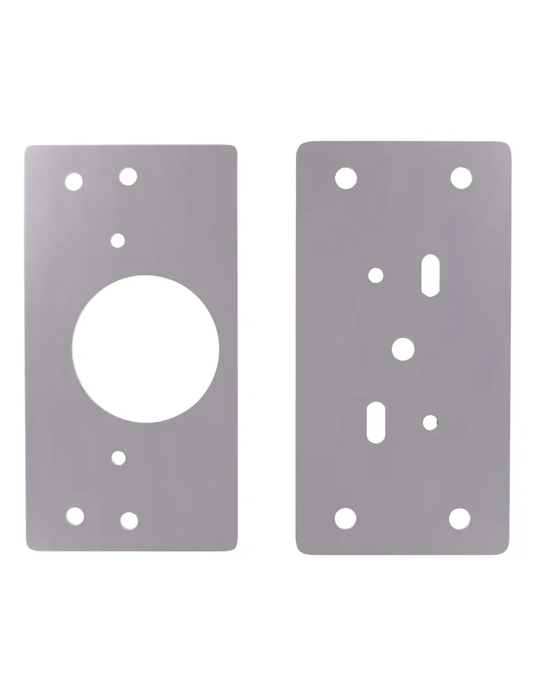 Placa de reparación BC02 - 90 x 45 mm - Acero inoxidable - Mate