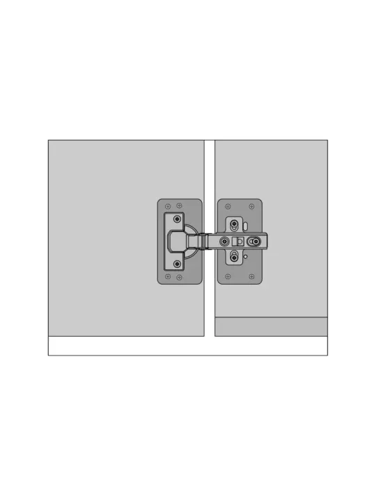 Placa de reparación BC02 - 90 x 45 mm - Acero inoxidable - Mate