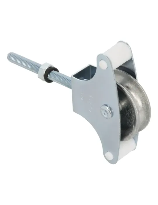 Polea metálica 12 - M6 x 60 mm - Acero - Zincado