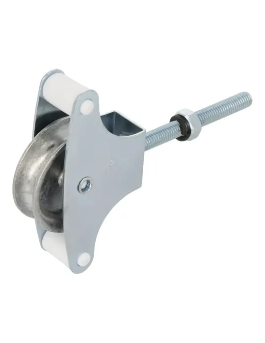 Polea metálica 12 - M6 x 60 mm - Acero - Zincado