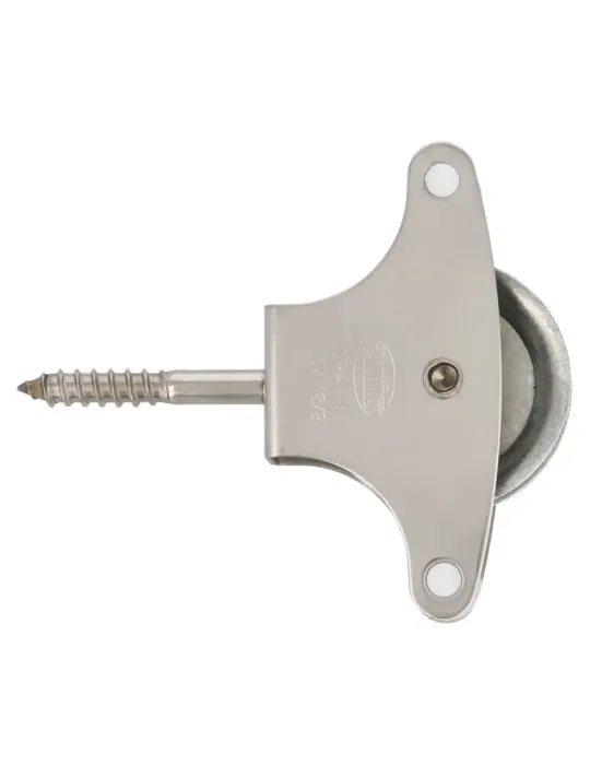 Polea metálica 21 INOX. - Ø39 mm - Acero inoxidable 18/8 - Mate
