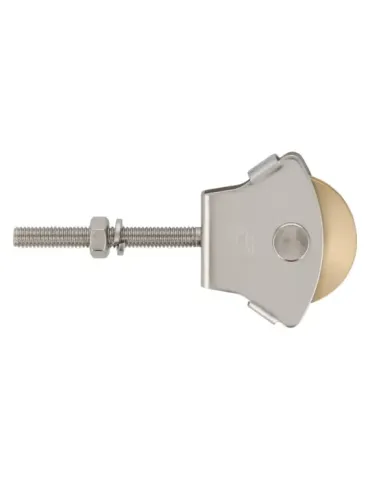 Polea metálica 23 INOX. - M6 x 50 mm - Acero inoxidable 18/8 - Mate 2