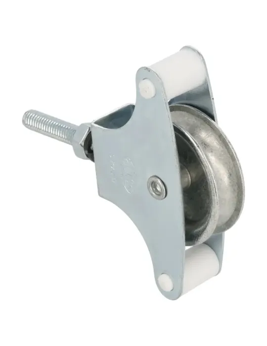 Polea metálica 3 - M6 x 40 mm - Acero - Zincado