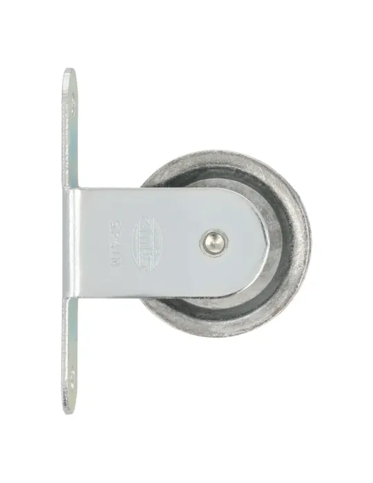 Polea metálica 8 - Ø38 mm - Acero - Zincado