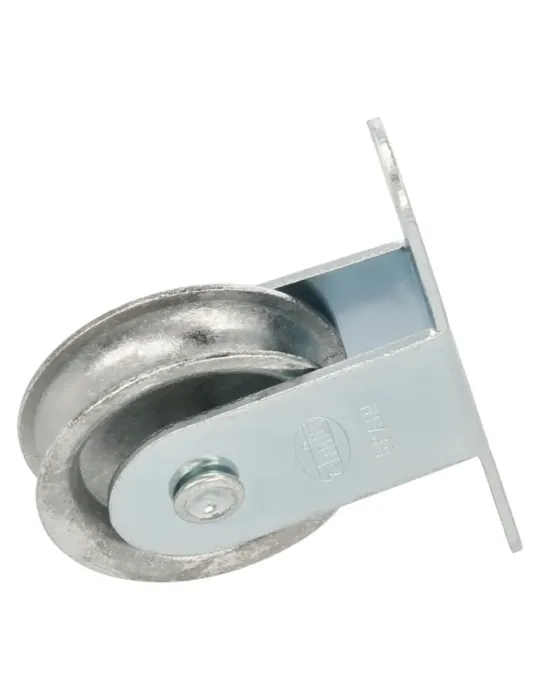 Polea metálica 8 - Ø38 mm - Acero - Zincado