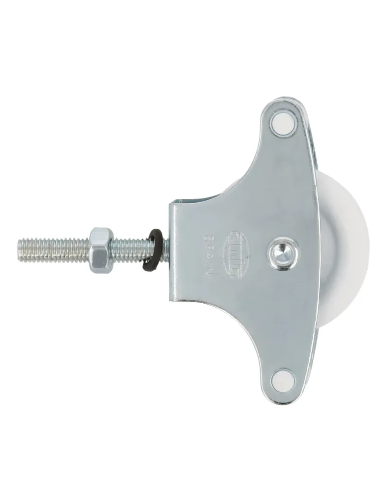 Polea plástico 1 - M6 x 40 mm - Acero - Zincado