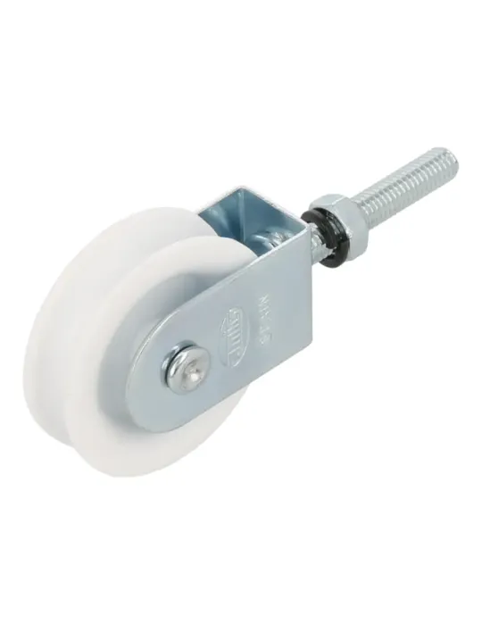 Polea plástico 101 - M6 x 35 mm - Acero - Zincado