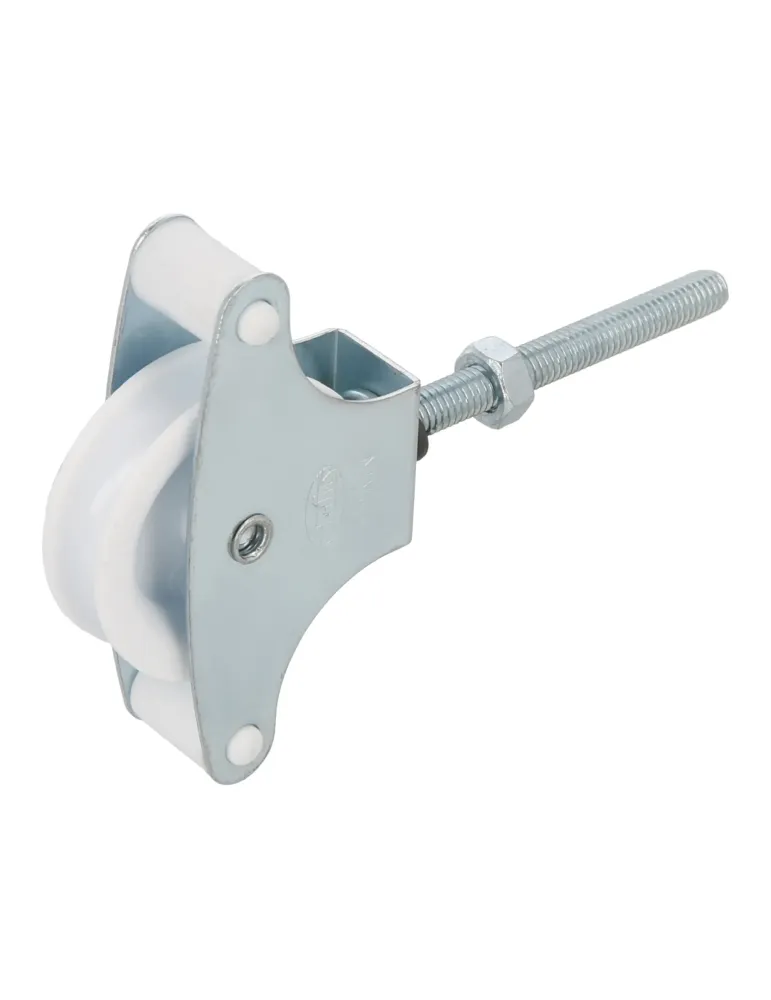 Polea plástico 11 - M6 x 60 mm - Acero - Zincado