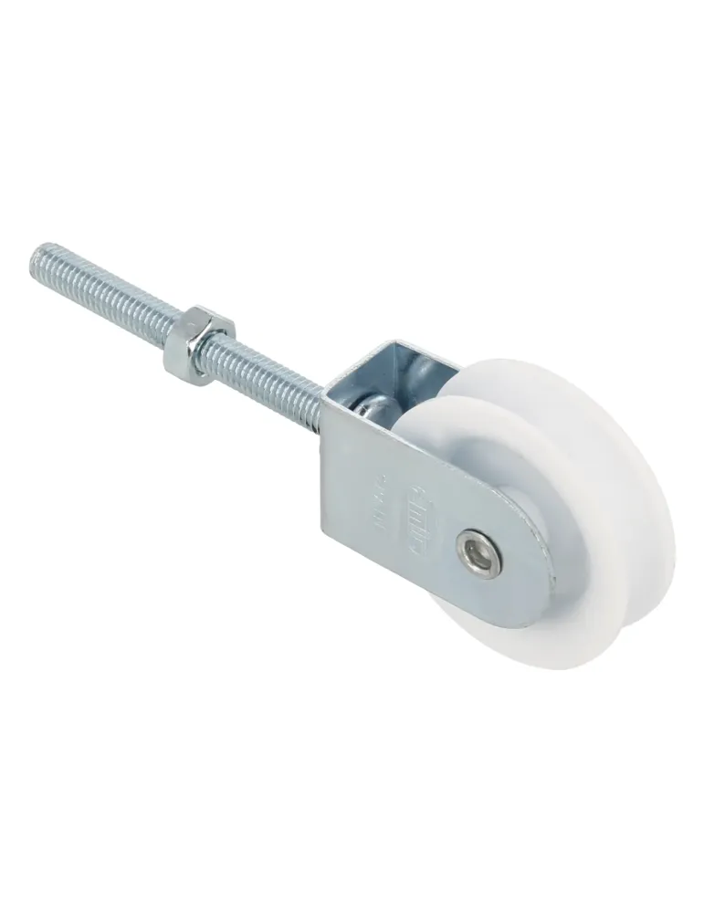 Polea plástico 111 - M6 x 55 mm - Acero - Zincado