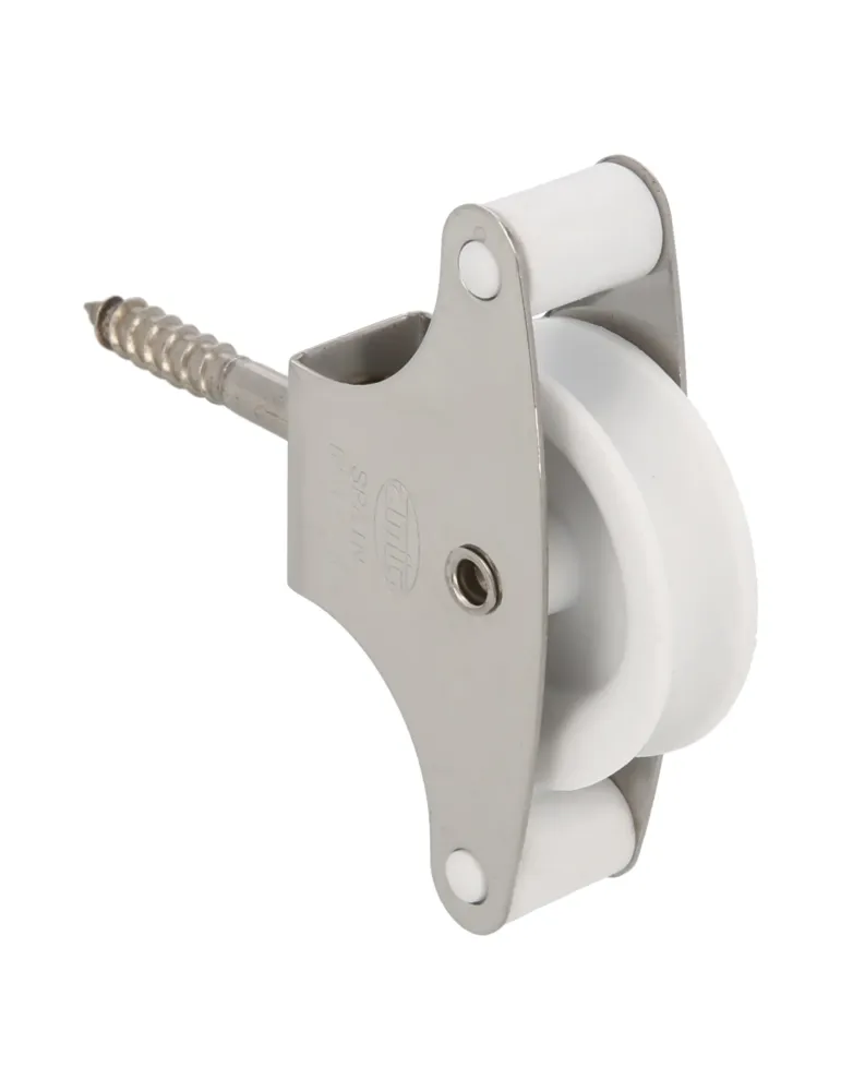 Polea plástico 211 INOX. - Ø39 mm - Acero inoxidable 18/8 - Mate