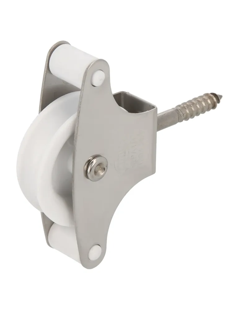 Polea plástico 211 INOX. - Ø39 mm - Acero inoxidable 18/8 - Mate