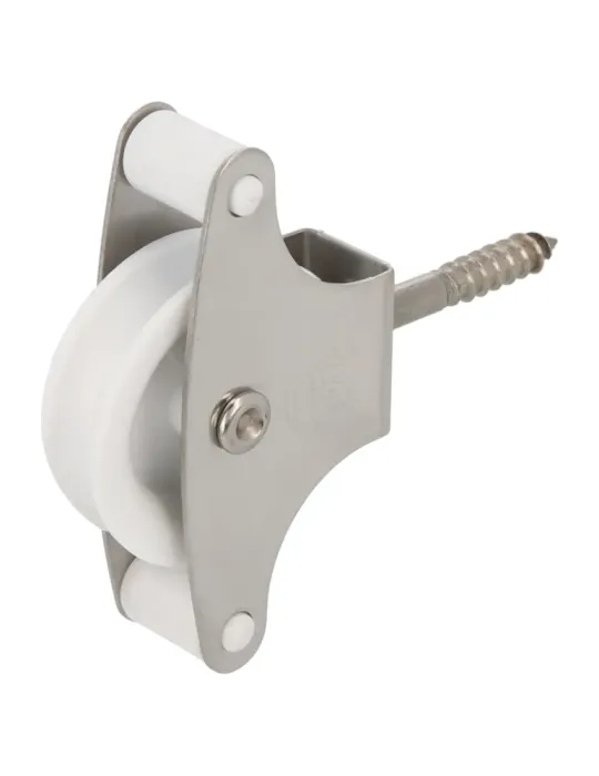 Polea plástico 211 INOX. - Ø39 mm - Acero inoxidable 18/8 - Mate