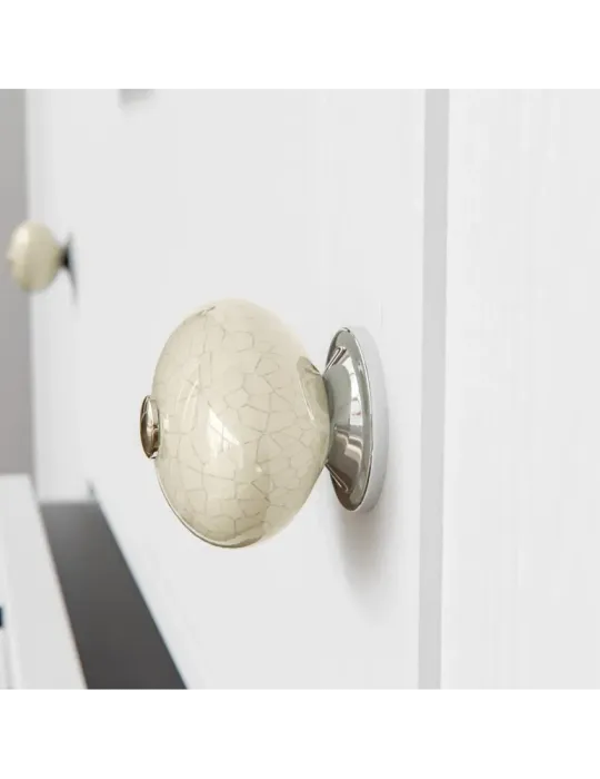 Pomo 824 - Ø39 mm - Cerámica - Porcelana craquelada