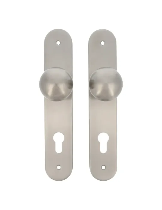 Pomo giratorio 11GPB85 - 245 x 45 mm - Acero inoxidable 18/8 - Mate