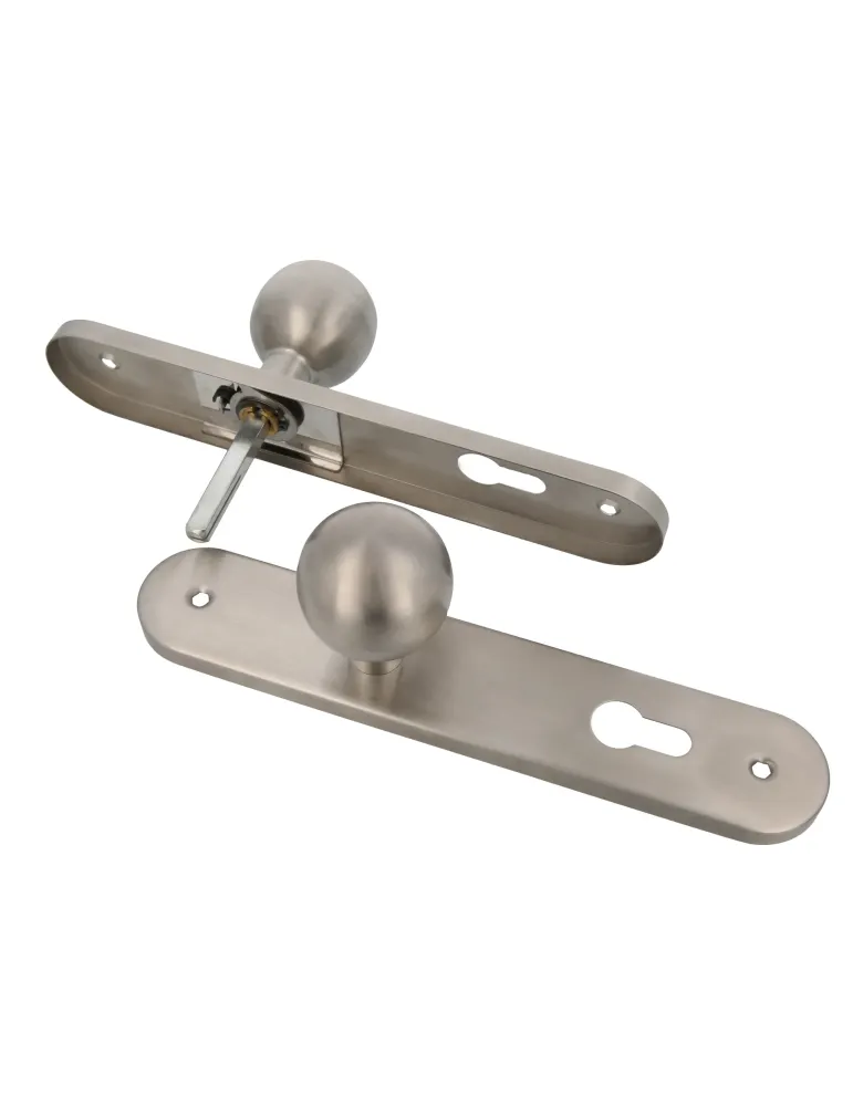Pomo giratorio 11GPB85 - 245 x 45 mm - Acero inoxidable 18/8 - Mate