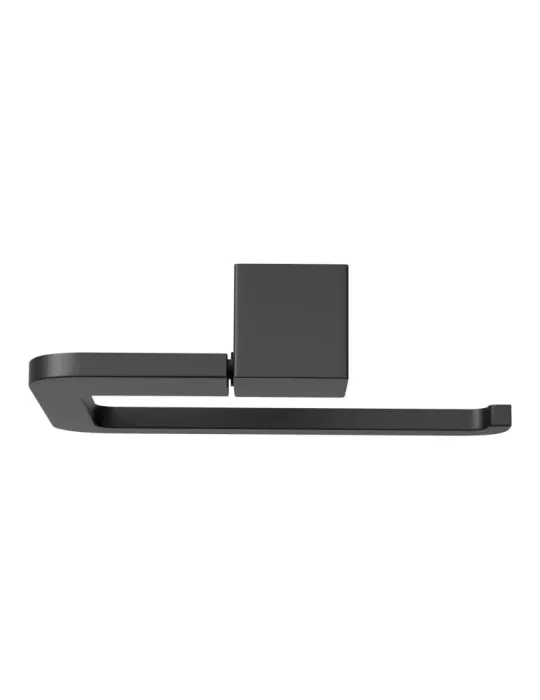 Portarrollos wc OMA-5 - 133 mm - Zamak - Negro mate