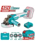Amoladora Brushless a batería TAGLI4128112E - 42 V