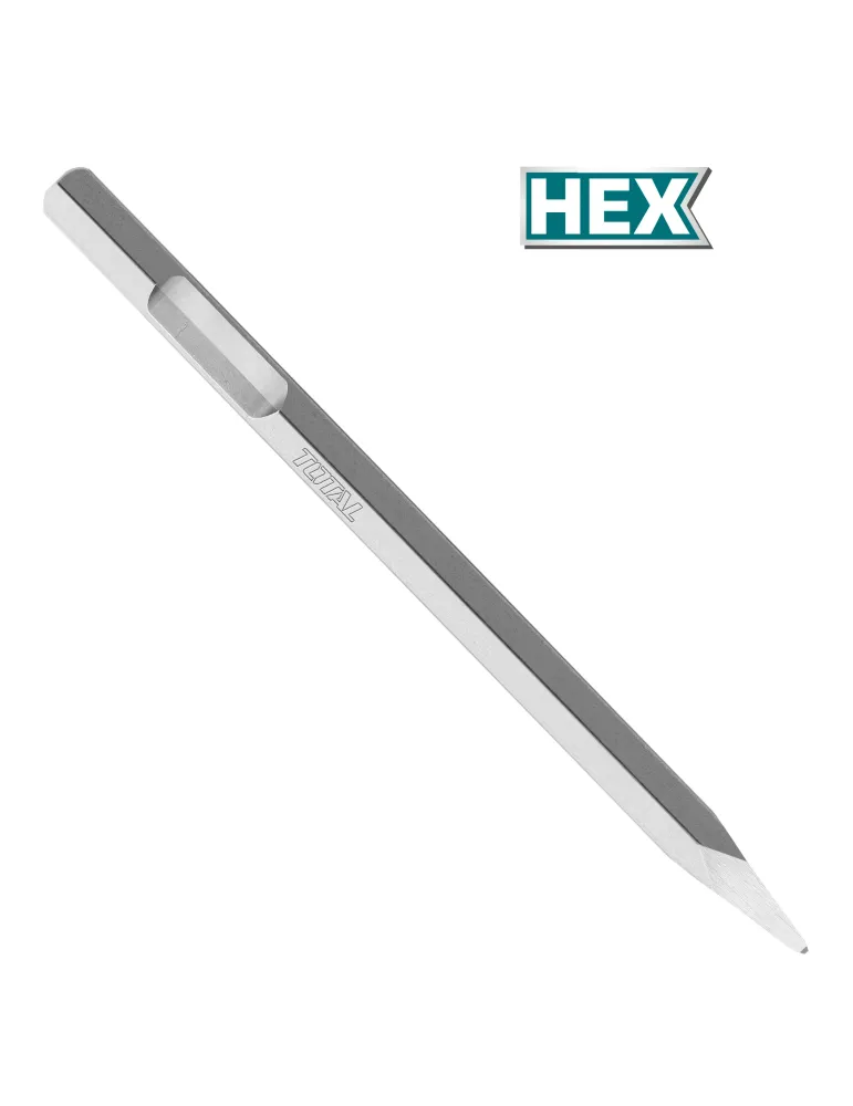 Puntero HEX TAC1531282 - 530 mm - Cromo molibdeno (Cr-Mo)