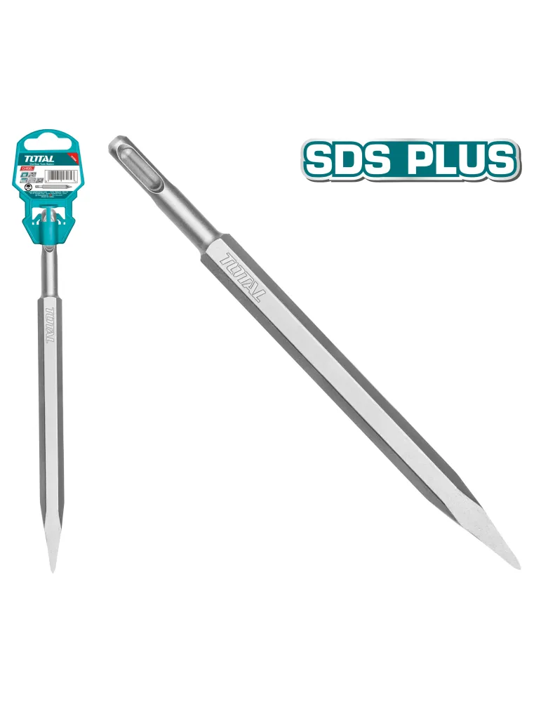 Puntero SDS PLUS TAC1511141 - 250 mm - Cromo molibdeno (Cr-Mo)