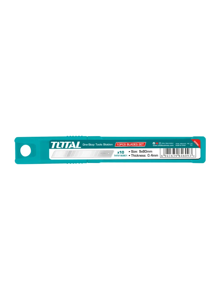 Recambio cuchillas cutter THT5190901 - 9 x 80 mm