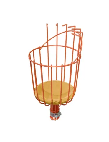 Recogedor de frutas P44 - Acero - Naranja 2