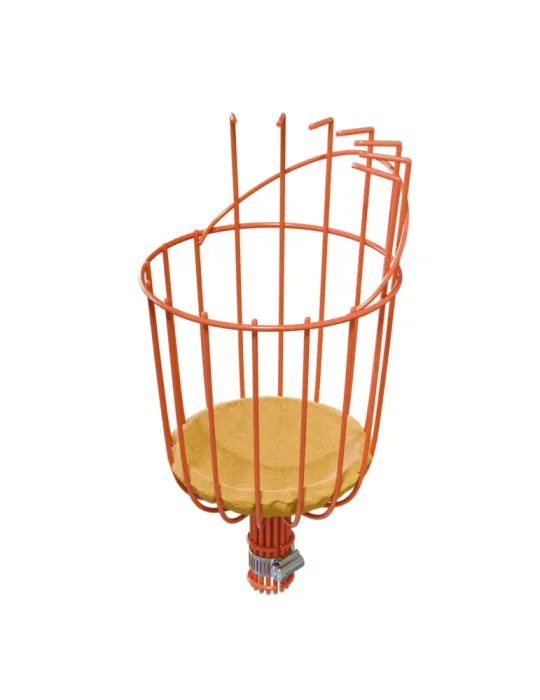 Recogedor de frutas P44 - Acero - Naranja