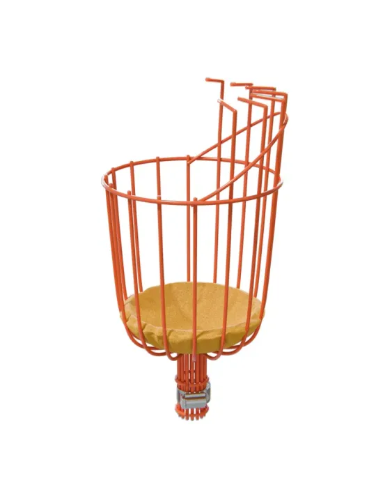 Recogedor de frutas P44 - Acero - Naranja