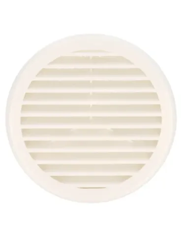 Rejilla ventilación autoblocante 10 - Ø136 x 30 mm - ABS - Blanco 2