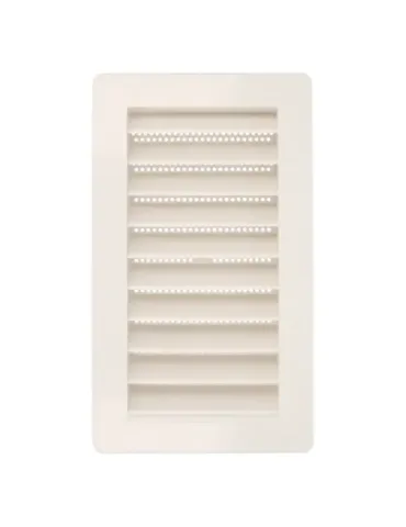 Rejilla ventilación autoblocante 7 - 200 x 140 mm - ABS - Blanco 2
