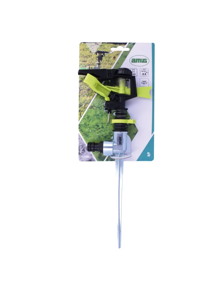 Aspersor sectorial R18 - 300 mm - ABS - Verde pistacho-Negro