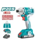 Atornillador impacto 1/4'' Brushless a batería TIRLI2002 - 20 V
