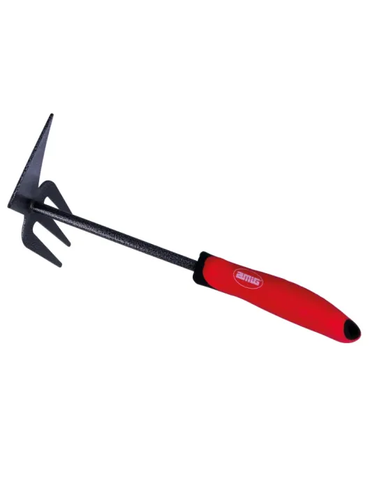 Azuela y horquilla P30 - 13'' - Acero - Rojo-Negro