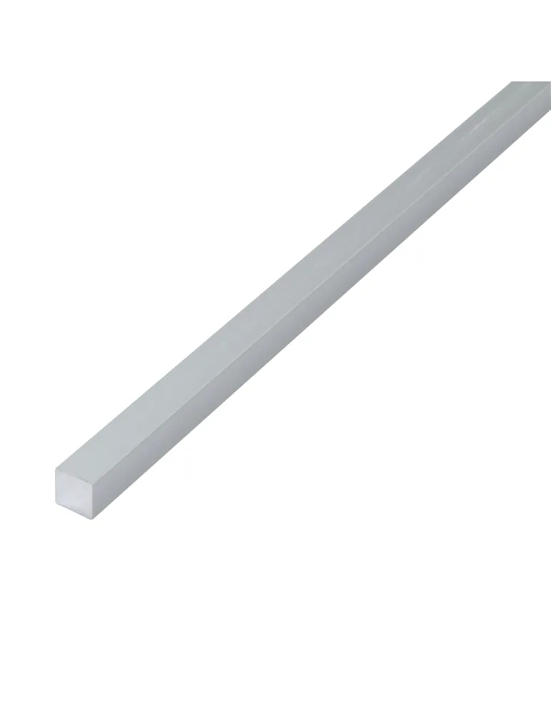 Barra cuadrada aluminio
